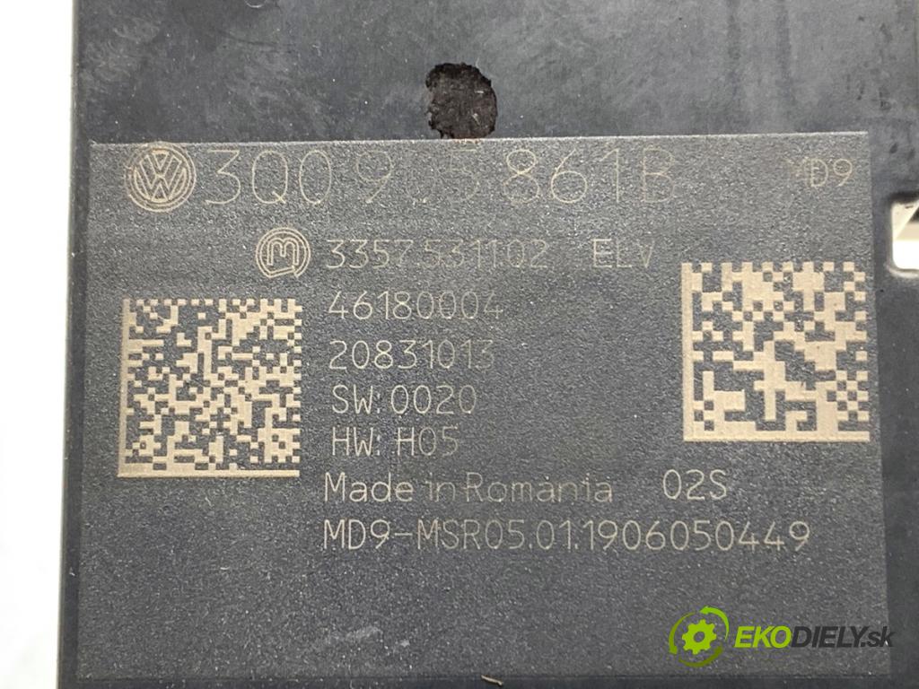 SKODA KAROQ SUV 2019 140 kW 2.0 TSI 4x4 1984 blokáda volantu 3Q0905861B (Riadenie ostatné)