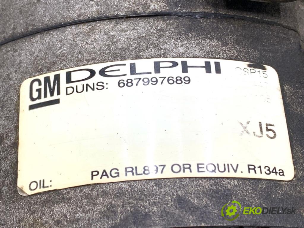 CHEVROLET CRUZE liftback 2011 91 kW 1.6 1598 Kompresor klimatizácie 687997689 (Kompresor klimatizácie)