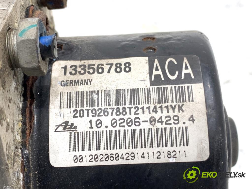 CHEVROLET CRUZE liftback 2011 91 kW 1.6 1598 Pumpa ABS 13356788 (Pumpa ABS)