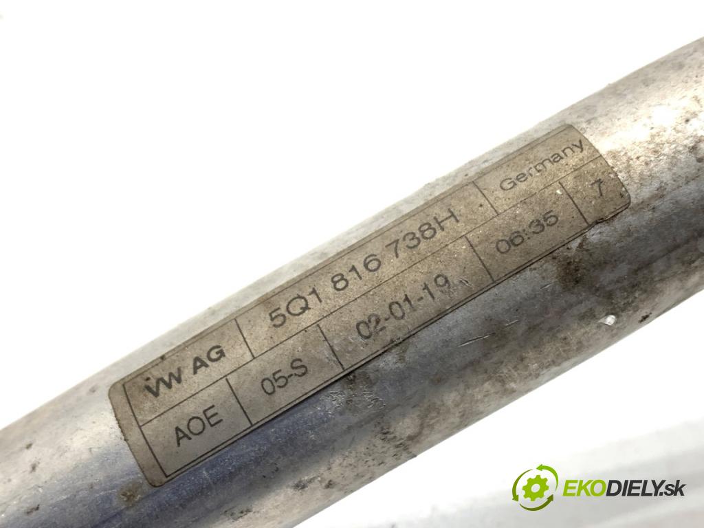 SKODA KAROQ SUV 2019 140 kW 2.0 TSI 4x4 1984 rúrka klimatizácie 5Q1816738H (Rúrka klimatizácie)