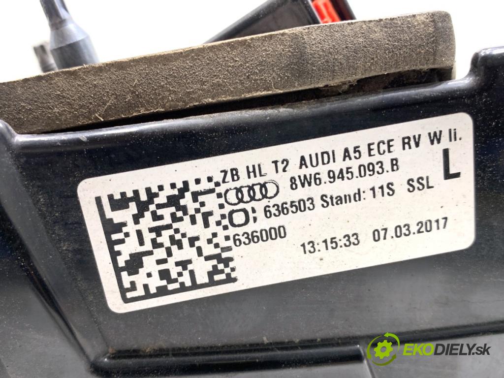AUDI A5 F5 liftback 2017 140 kW 2.0 TDI quattro 1968 světlo zadní část levá strana vnitřní 8W6945093B (Klika dveří ostatní)