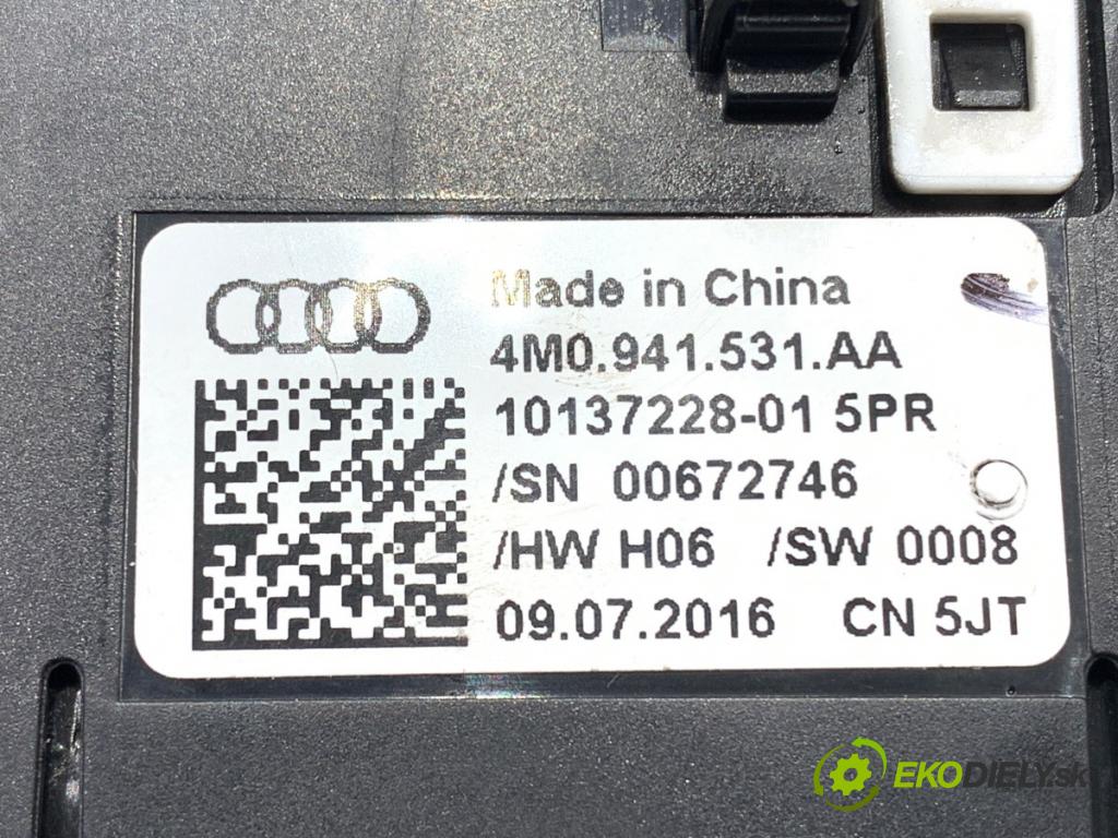 AUDI A5 F5 liftback 2017 140 kW 2.0 TDI quattro 1968 spínač světel 4M0941531AA