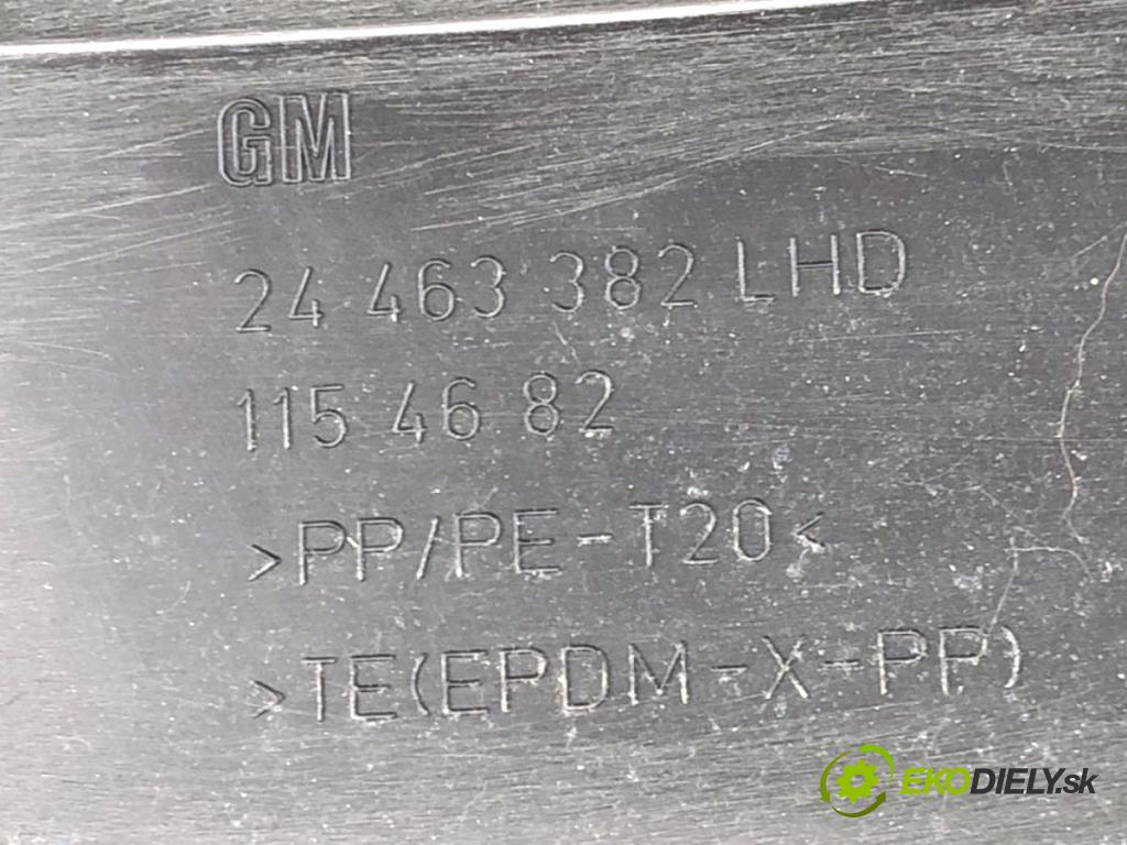 OPEL ASTRA H liftback 2005 77 kW 1.6 (L48) 1598 Torpédo, plast pod čelné okno 24463382 (Torpédo (plast pod čelným sklom))