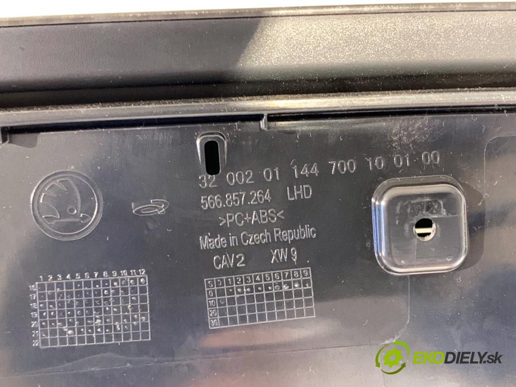 SKODA KODIAQ SUV 2021 147 kW 2.0 TDI 4x4 1968 Priehradka, kastlík spolujazdca 566857264 (Priehradka (kastlík))
