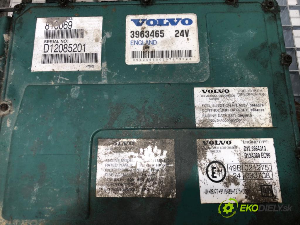 VOLVO FH12 Platforma / podwozie 1997 279 kW FH 12/380 279 kW [379 KM] olej napędowy 1993 - 2005 12132 riadiaca jednotka Motor 3963465 (Riadiaca jednotka)