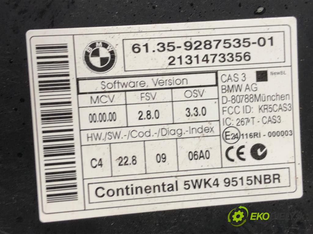 BMW E84 SUV 2013 135 kW xDrive 20 d 1995 Modul komfortu CAS 9287535