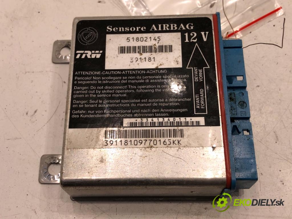 FIAT CROMA Kombi 2007 103 kW 1.8 16V 1796 senzor airbag 51802145 (Snímač)