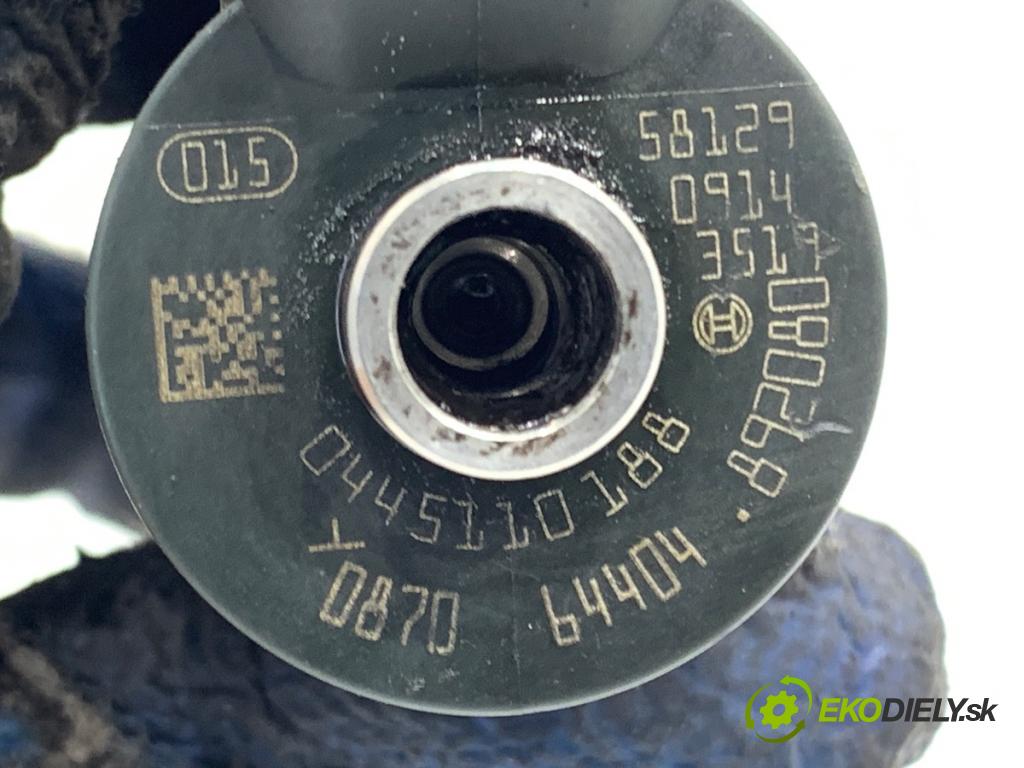 CITROEN XSARA PICASSO nadwozie wielkoprzestrzenne (MPV) 2005 80 kW 1.6 HDi 1560 vstrekovač 0445110188 (Vstrekovač paliva)