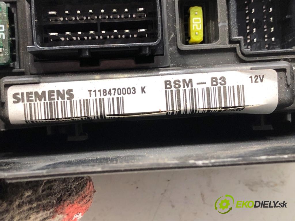 CITROEN XSARA PICASSO nadwozie wielkoprzestrzenne (MPV) 2005 80 kW 1.6 HDi 1560 Modul BSM T118470003K (Riadiaca jednotka ostatné)