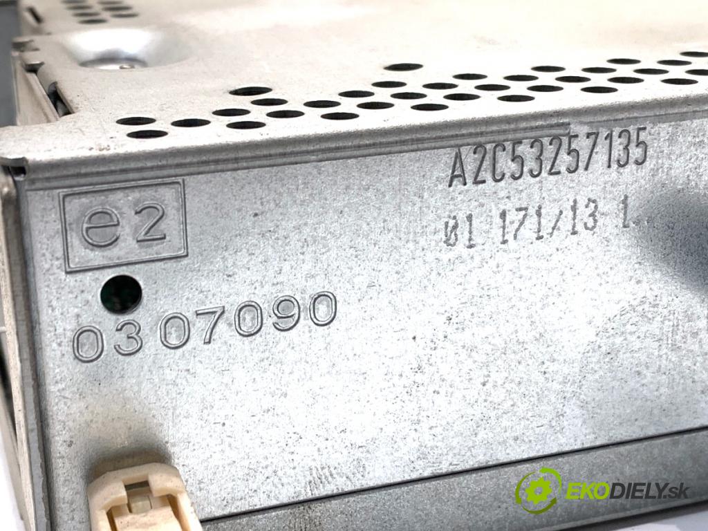 CITROEN BERLINGO II nadwozie wielkoprzestrzenne (MPV) 2013 68 kW 1.6 HDi 90 1560 RADIO 98032839XT (Audio zariadenie)