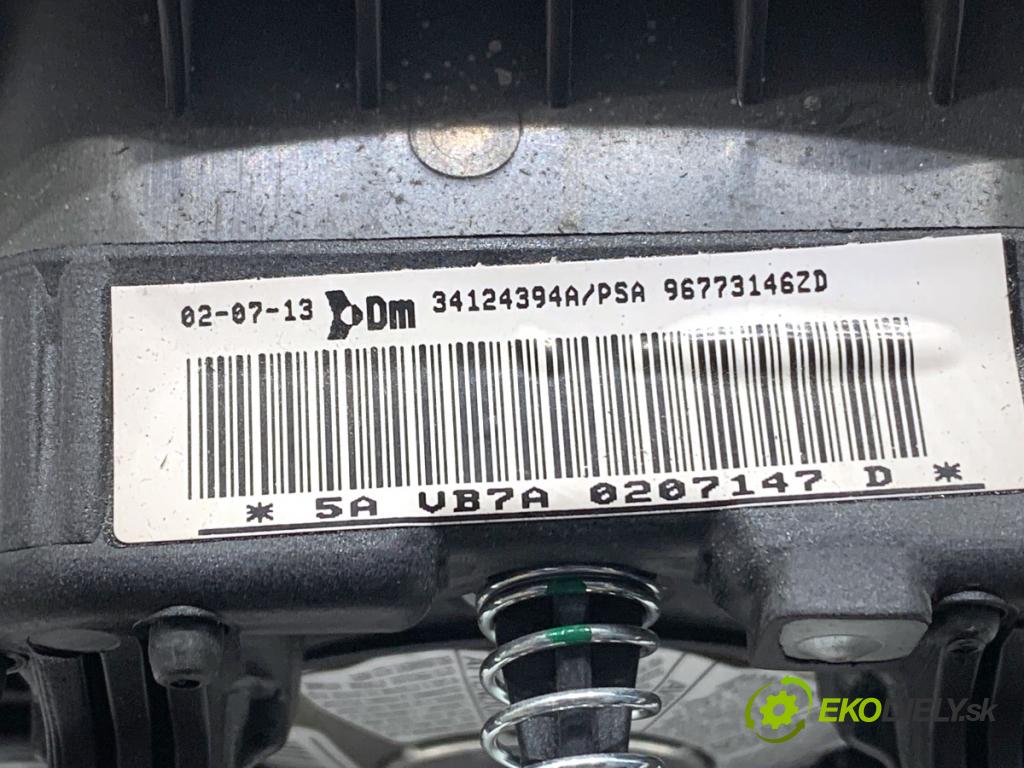 CITROEN BERLINGO II nadwozie wielkoprzestrzenne (MPV) 2013 68 kW 1.6 HDi 90 1560 AirBag volantu 96773146ZD (Airbag)