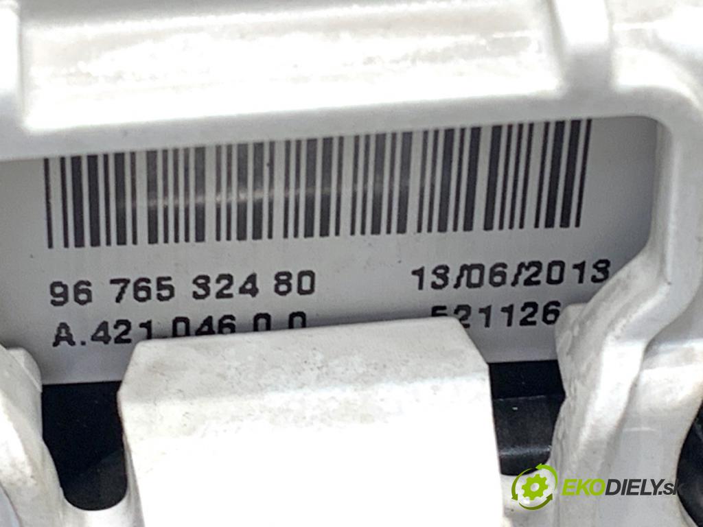 CITROEN BERLINGO II nadwozie wielkoprzestrzenne (MPV) 2013 68 kW 1.6 HDi 90 1560 Panel ovládania kúrenia 9676532480 (Prepínacie páčky pod volantom)