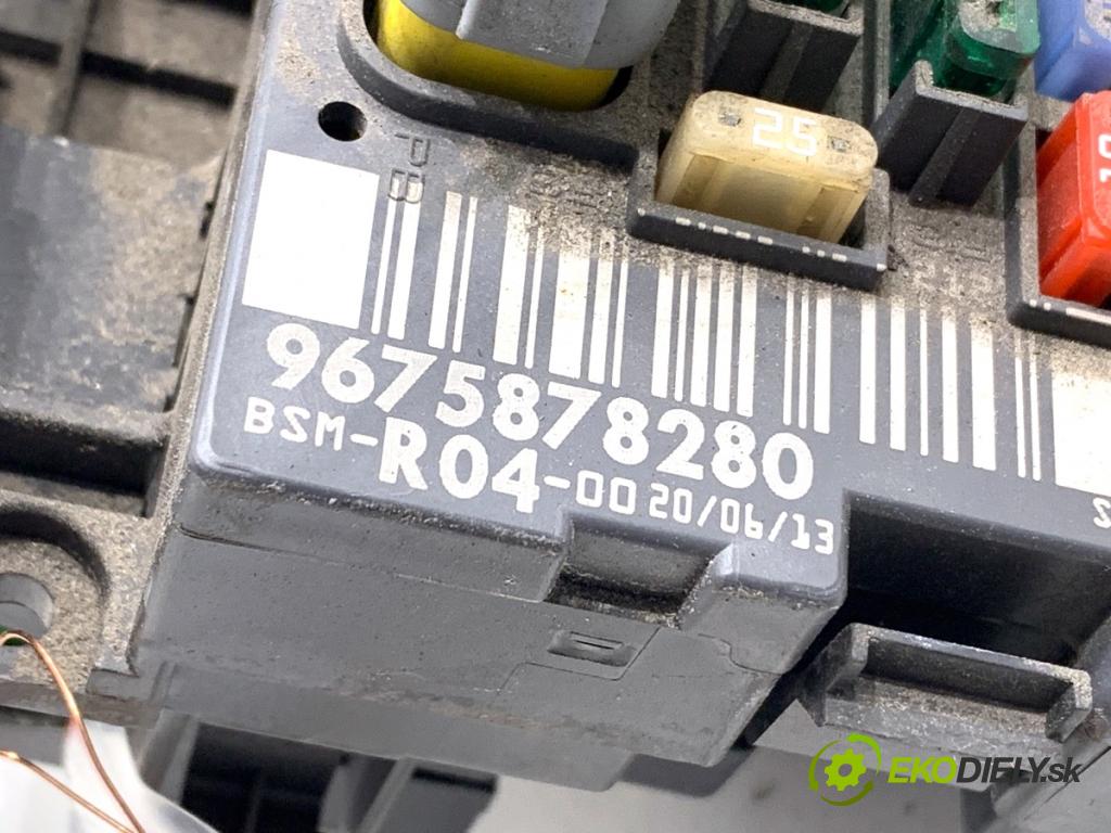 CITROEN BERLINGO II nadwozie wielkoprzestrzenne (MPV) 2013 68 kW 1.6 HDi 90 1560 Modul BSM 9675878280 (Riadiaca jednotka ostatné)
