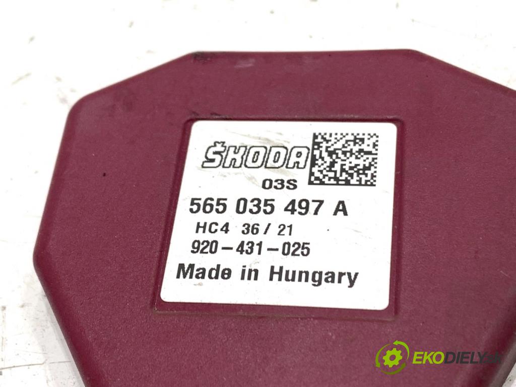 SKODA KODIAQ SUV 2021 147 kW 2.0 TDI 4x4 1968 Zosilňovač Antenní: 565035497A (Zosilňovač)