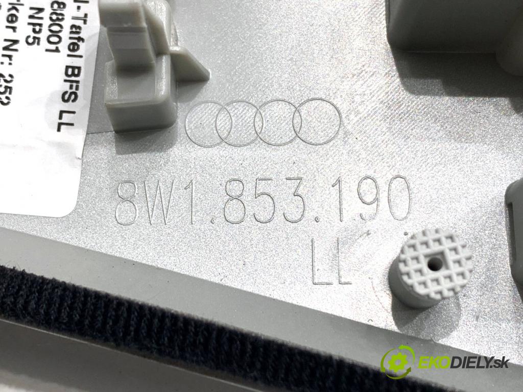 AUDI A4 B9 Kombi 2024 110 kW 35 TFSI Mild Hybrid 1984 lišty kryt 8W1863969R 8W1853190 (Lišta)