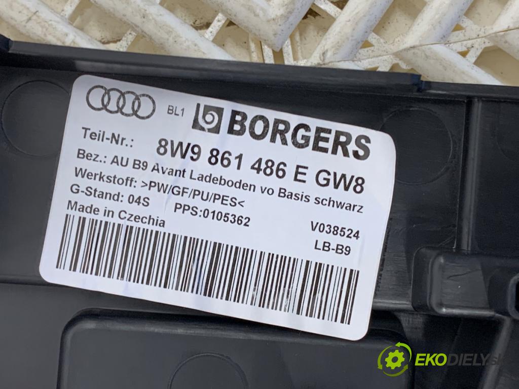 AUDI A4 B9 Kombi 2024 110 kW 35 TFSI Mild Hybrid 1984 Pláto Priehradka, kastlík kufra 8W9861486E