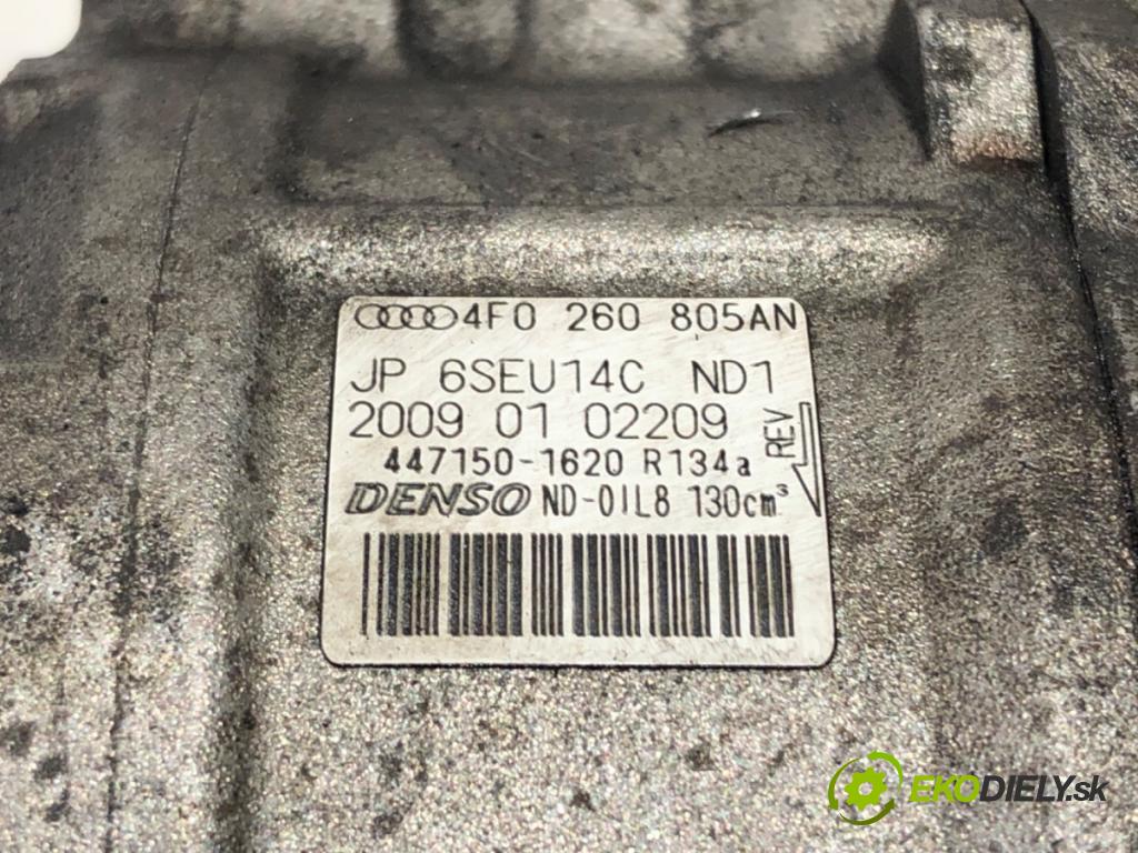 SEAT EXEO sedan 2009 105 kW 2.0 TDI 1968 Kompresor klimatizácie 4F0260805AN (Kompresor klimatizácie)