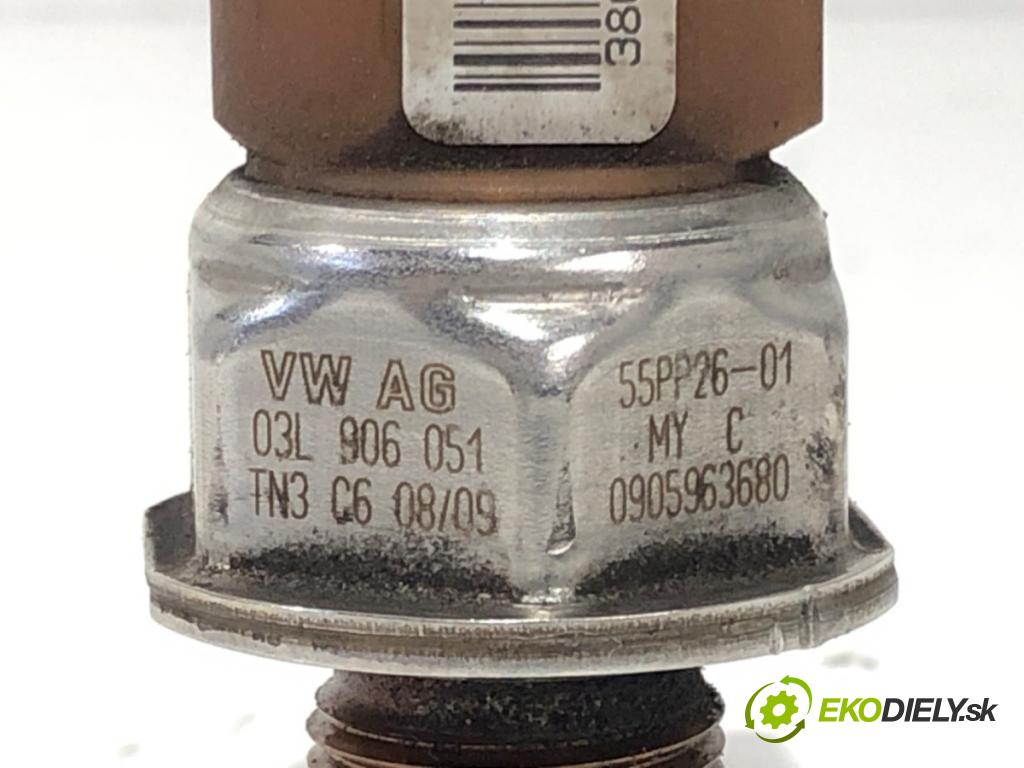 SEAT EXEO sedan 2009 105 kW 2.0 TDI 1968 Snímač tlaku paliva 03L906051 (Snímač)