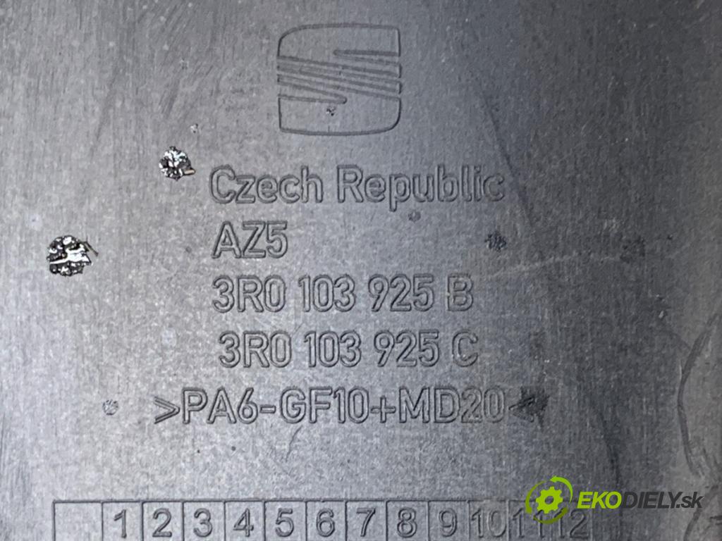 SEAT EXEO sedan 2009 105 kW 2.0 TDI 1968 kryt motora 3R0103925B (Kryty motora)