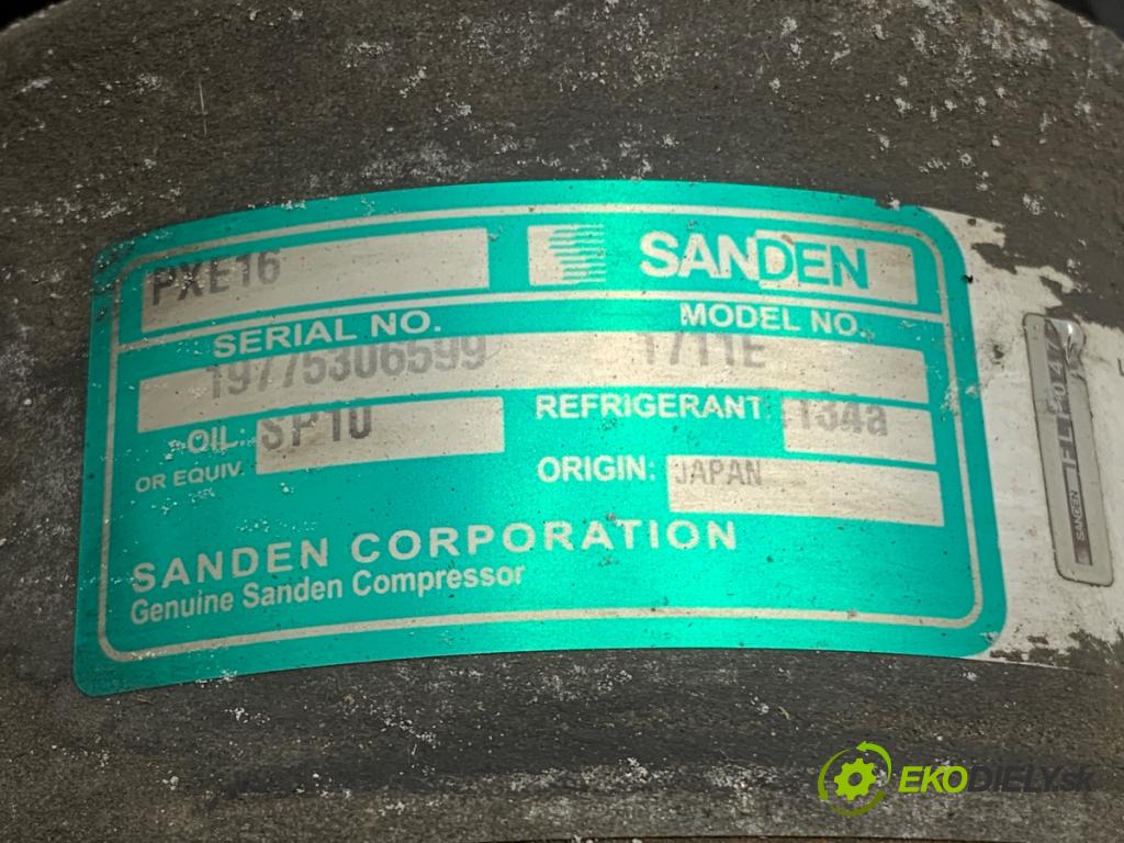 AUDI A4 B6 sedan 2003 96 kW 2.0 1984 Kompresor klimatizácie PXE16 SANDEN (Kompresor klimatizácie)
