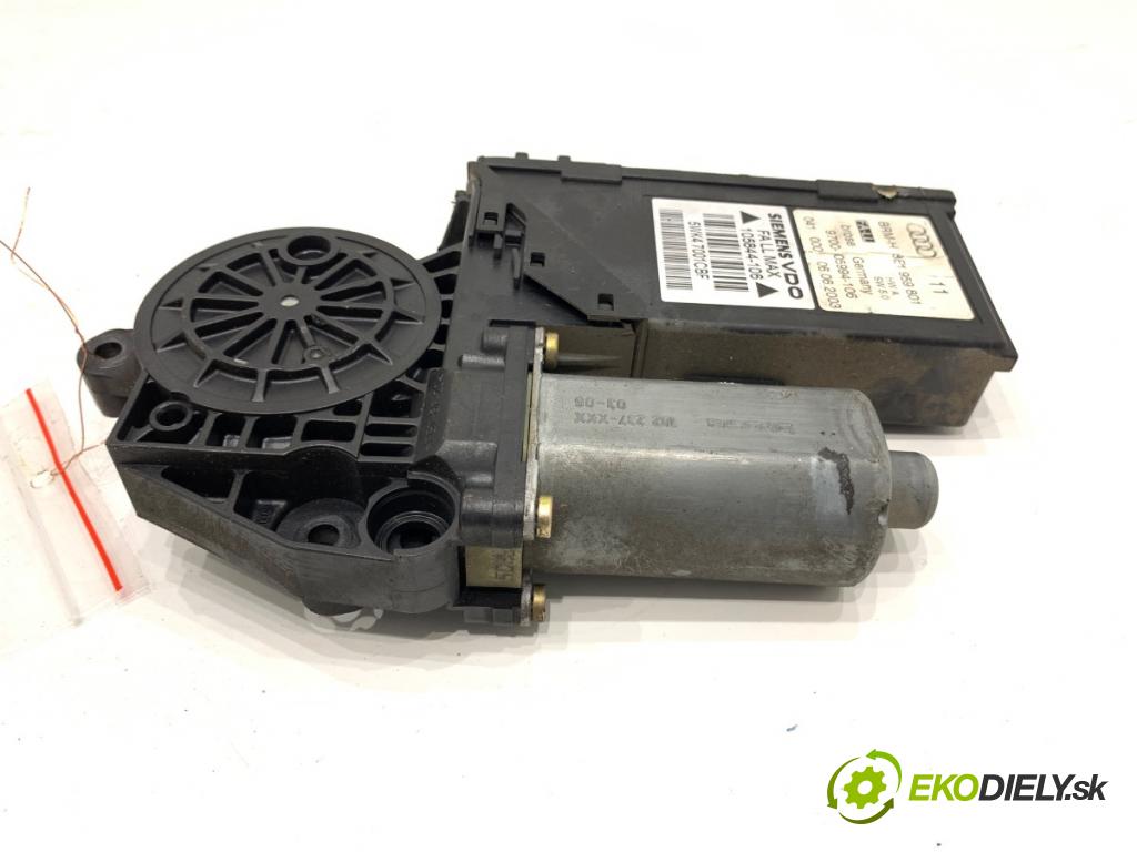 AUDI A4 B6 sedan 2003 96 kW 2.0 1984 motor sťahovaní okna levý přední část 8E1959801