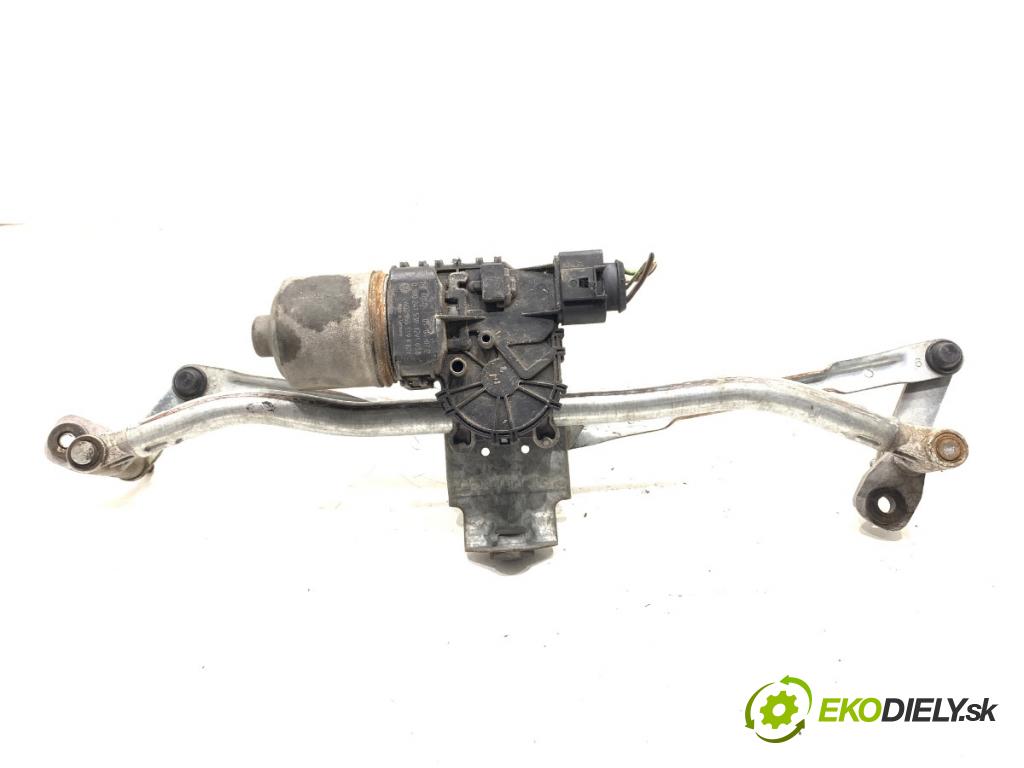SEAT IBIZA III liftback 2005 55 kW 1.4 TDI 1422 Mechanizmus stieračov predný 0390241539 6Q2955119A (Motorček stieračov predný)