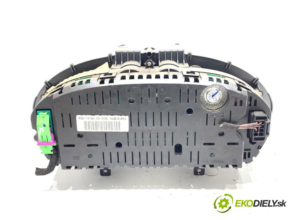 SEAT IBIZA III liftback 2005 55 kW 1.4 TDI 1422 Prístrojovka 6L0920801A (Prístrojová doska)