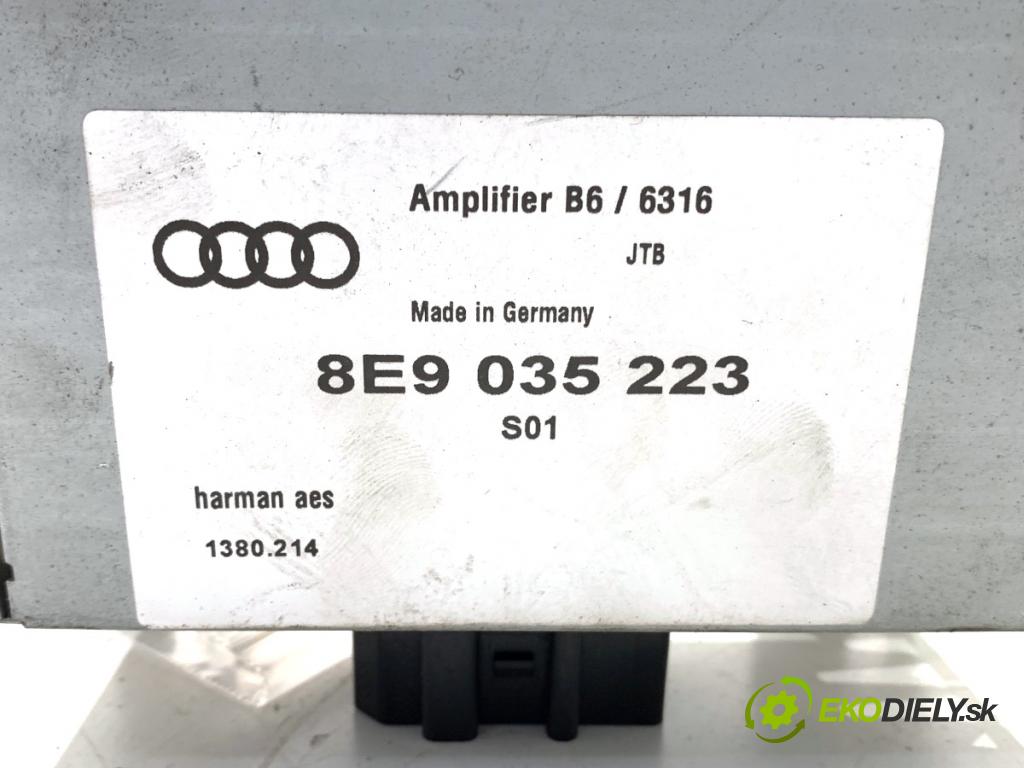 AUDI A4 B6 Kombi 2002 96 kW 2.0 1984 Zosilňovač 8E9035223 (Zosilňovač)