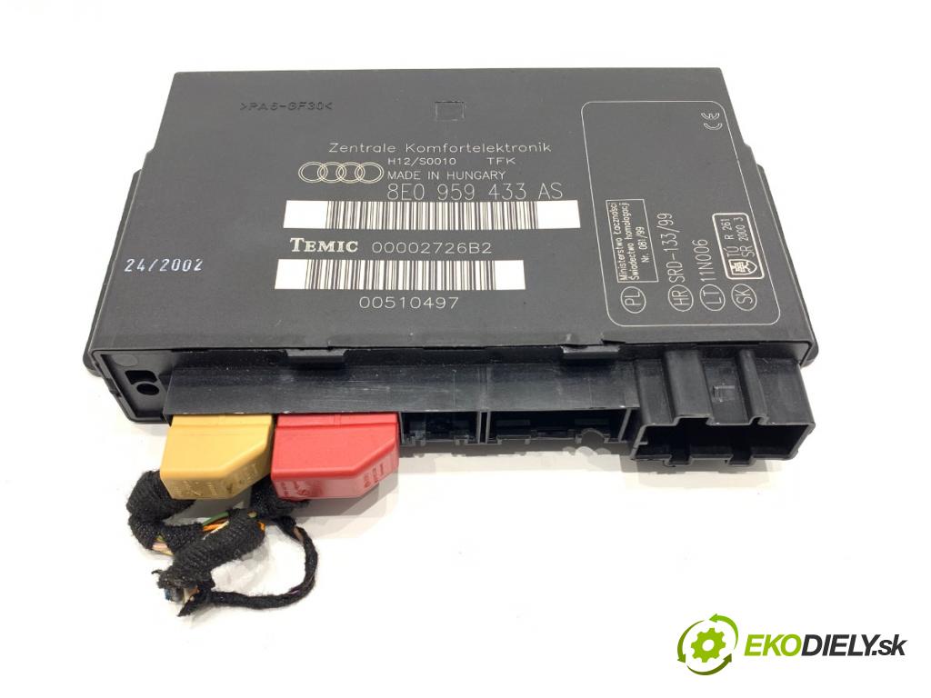 AUDI A4 B6 Kombi 2002 96 kW 2.0 1984 modul komfortu 8E0959433AS (Moduly komfortu)