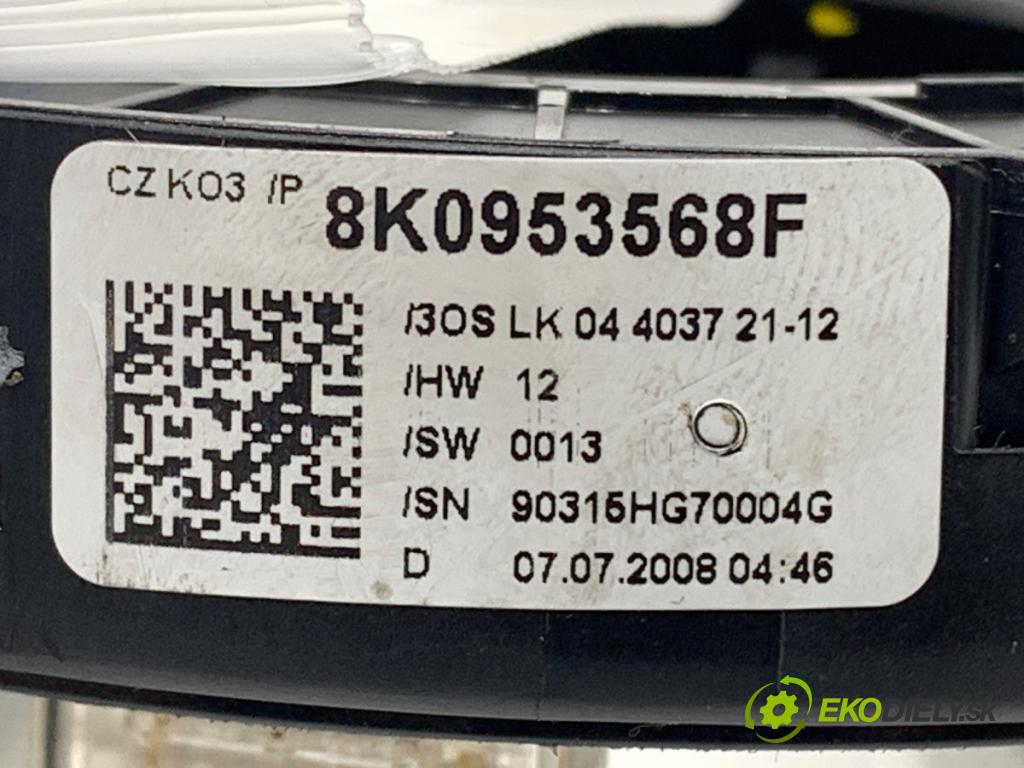 AUDI A4 B8 sedan 2008 118 kW 1.8 TFSI 1798 Krúžok, slimák airbag 8K0953568F (Airbag)