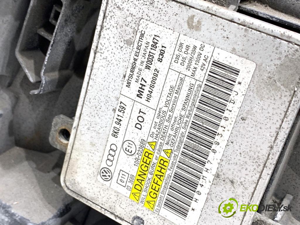 AUDI A4 B8 sedan 2008 118 kW 1.8 TFSI 1798 Svetlomet pravy predný XENON 8K0941004C 8K0941597