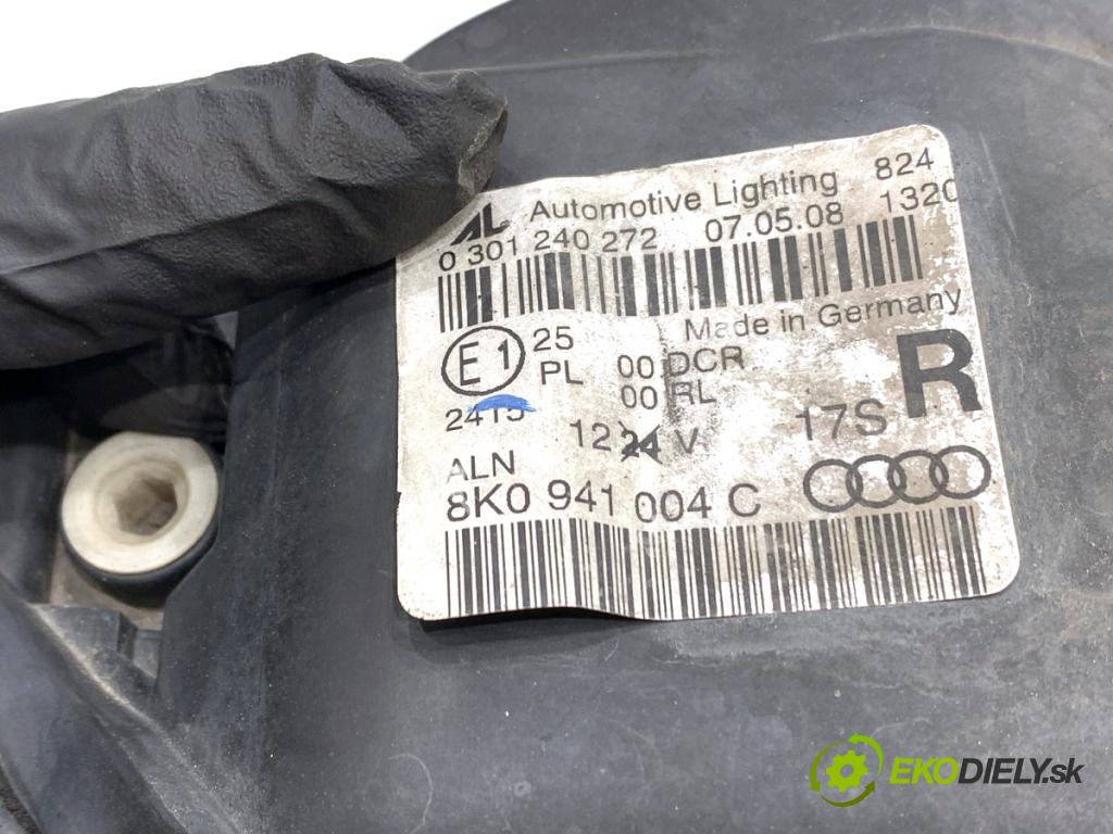 AUDI A4 B8 sedan 2008 118 kW 1.8 TFSI 1798 Svetlomet pravy predný XENON 8K0941004C 8K0941597