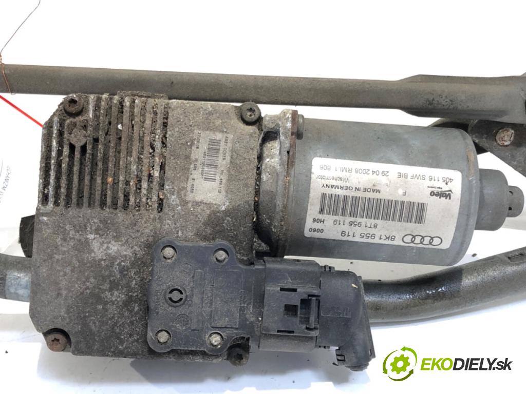 AUDI A4 B8 sedan 2008 118 kW 1.8 TFSI 1798 Mechanizmus stieračov predný 8K1955119 (Motorček stieračov predný)