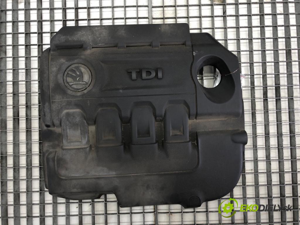 SKODA OCTAVIA III liftback 2016 81 kW 1.6 TDI 1598 Kryt Motor 04L103925T (Kryt motora)