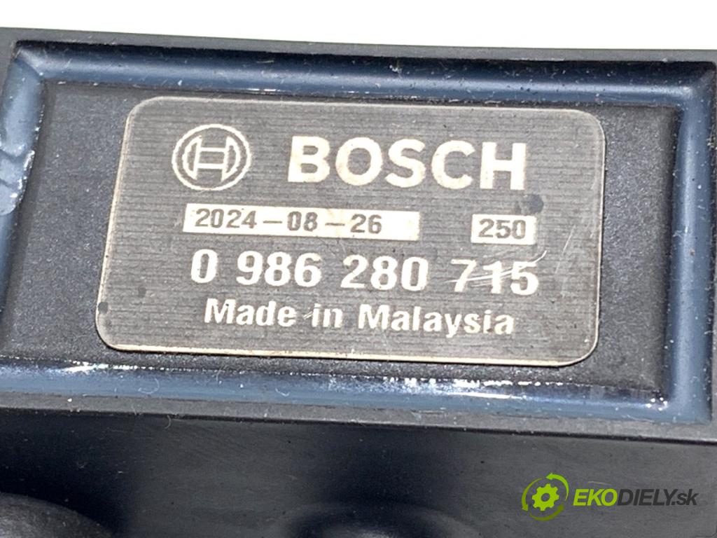 SKODA OCTAVIA III liftback 2016 81 kW 1.6 TDI 1598 snímač tlaku spalín DPF 0986280715