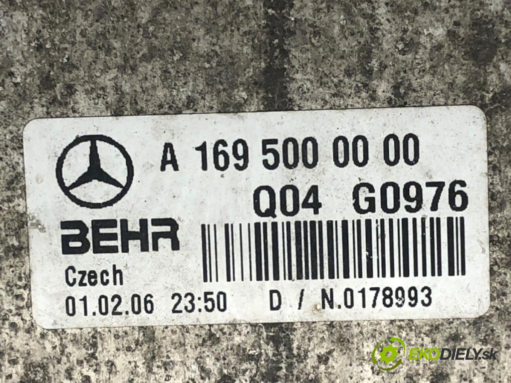MERCEDES-BENZ W245 liftback 2006 80 kW B 180 CDI (245.207) 1991 intercooler A1695000000 (Chladiče nasávaného vzduchu (intercoolery))