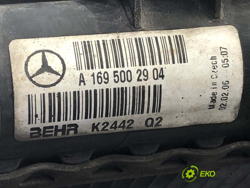 MERCEDES-BENZ W245 liftback 2006 80 kW B 180 CDI (245.207) 1991 chladič vody A1695001703 (Chladiče vody)