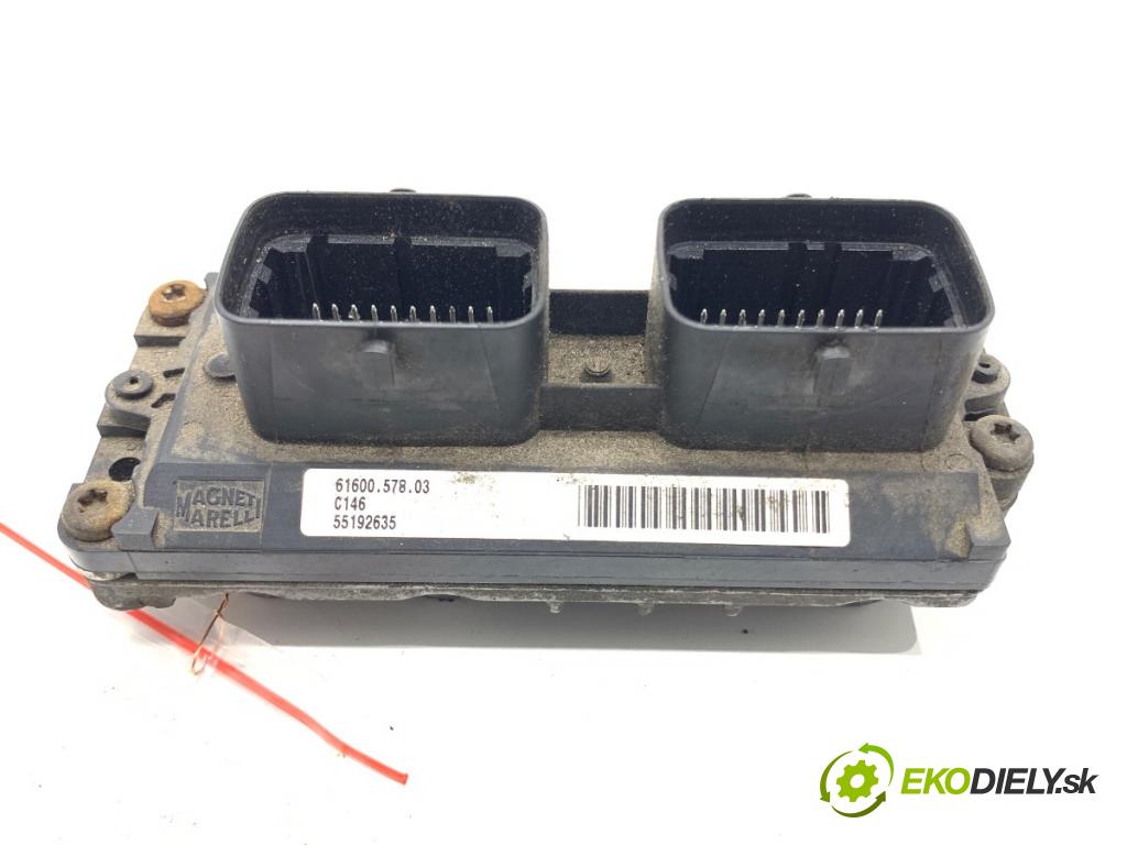 FIAT PANDA II liftback 2003 40 kW 1.1 (169.AXA1A) 1108 riadiaca jednotka Motor 55192635 (Riadiaca jednotka)