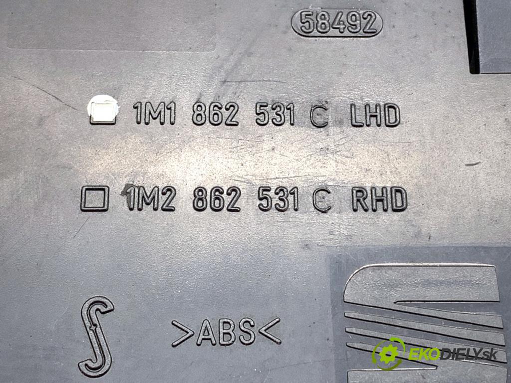 SEAT TOLEDO II sedan 1999 74 kW 1.6 1595 Držiak na nápoje 1M1862531C (Držiak (úchyt) na nápoje)