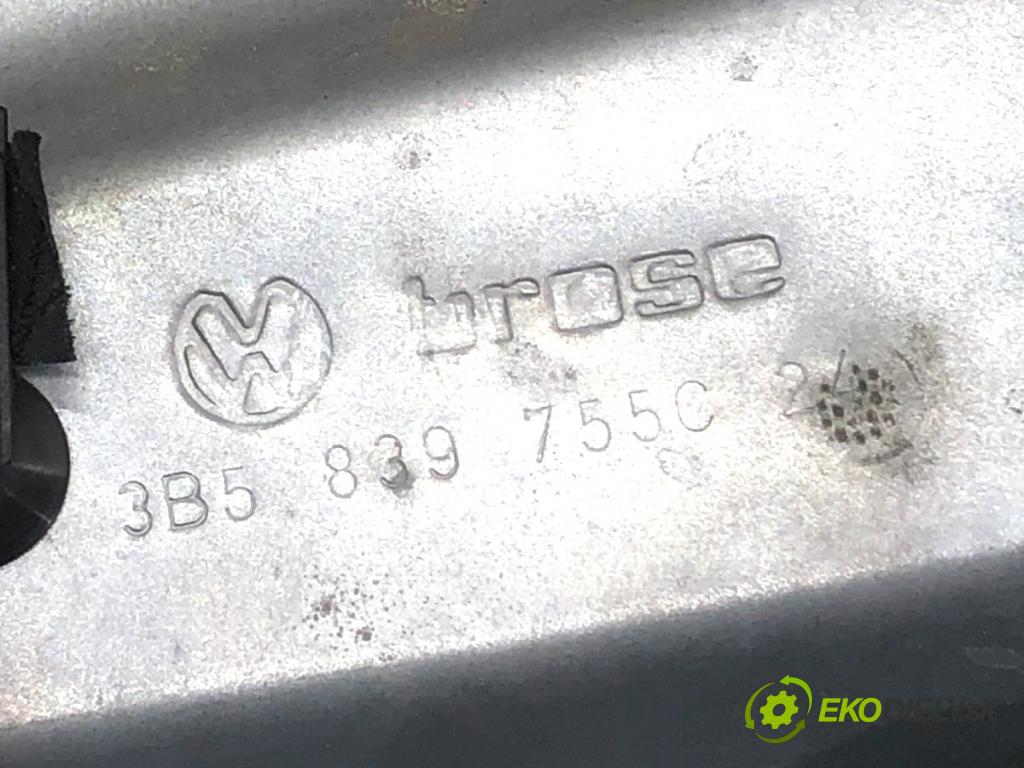 VW PASSAT B5 sedan 1999 85 kW 1.9 TDI 1896 mechanismus okna levý zadní část 3B5839755C
