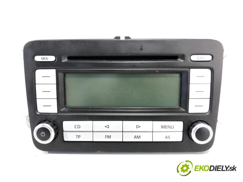 VW JETTA III sedan 2007 77 kW 1.9 TDI 1896 RADIO 1K0035186R (Audio zariadenie)