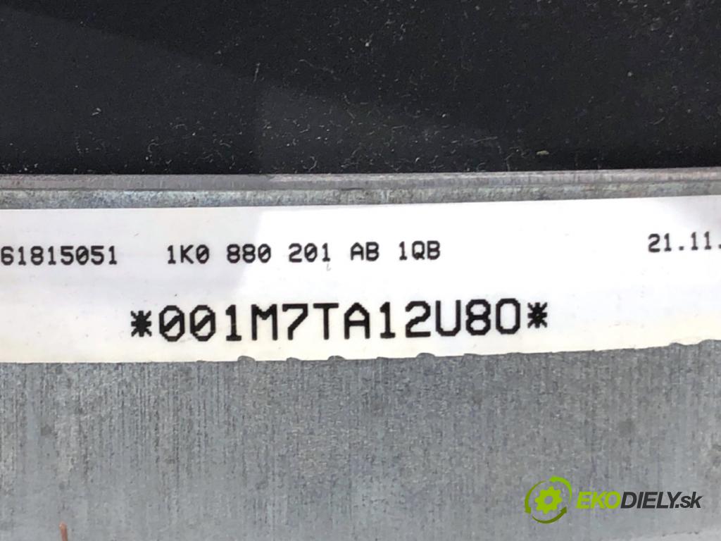 VW JETTA III sedan 2007 77 kW 1.9 TDI 1896 AirBag volantu 1K0880201AB (Airbag)