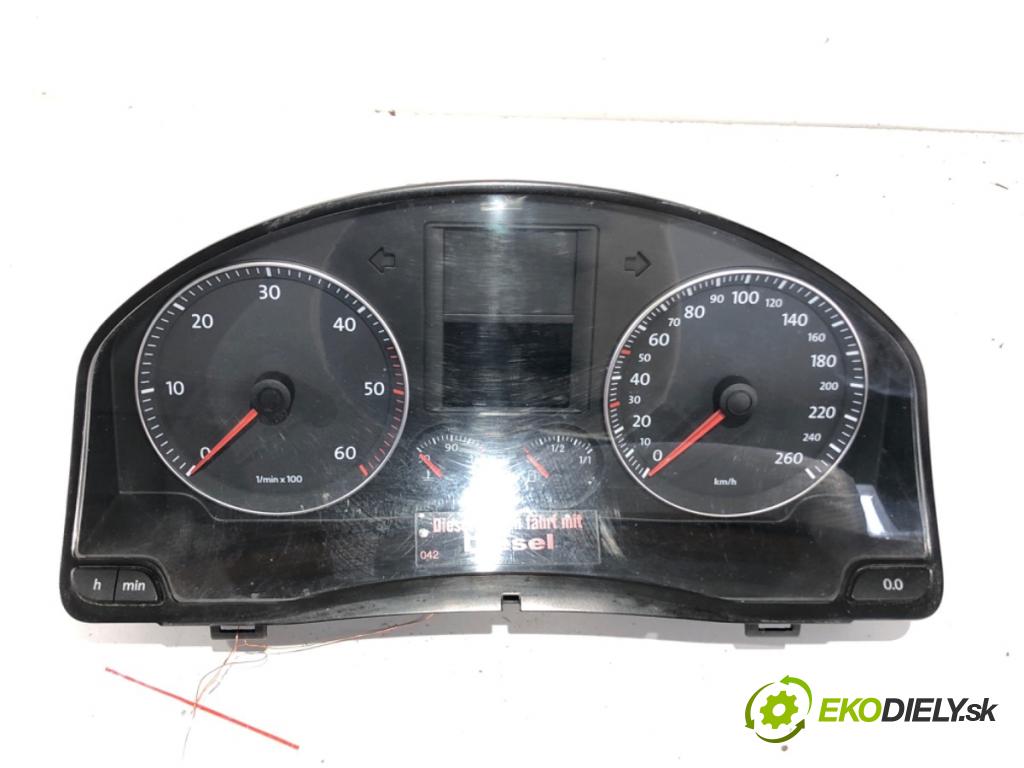 VW JETTA III sedan 2007 77 kW 1.9 TDI 1896 Prístrojovka 1K0920853H (Prístrojová doska)