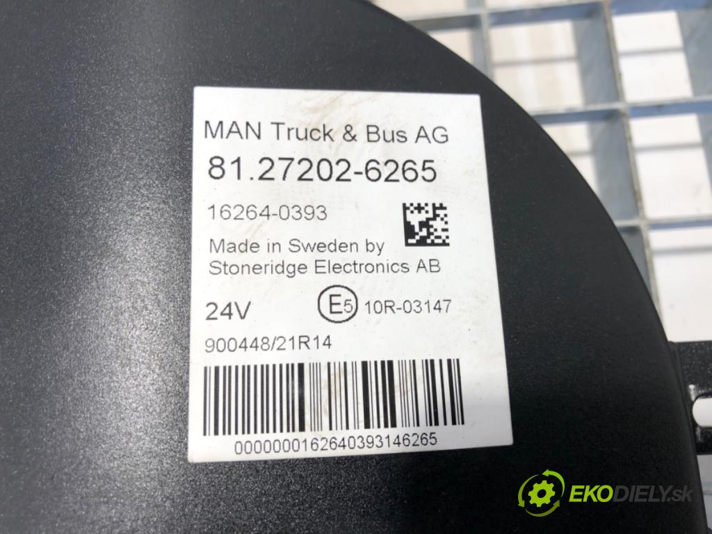 MAN TGX I Pojazd komunalny 2016 324 kW 18.440 324 kW [441 KM] olej napędowy 2012 - 2022 12419 Prístrojovka 81272026265 (Prístrojová doska)