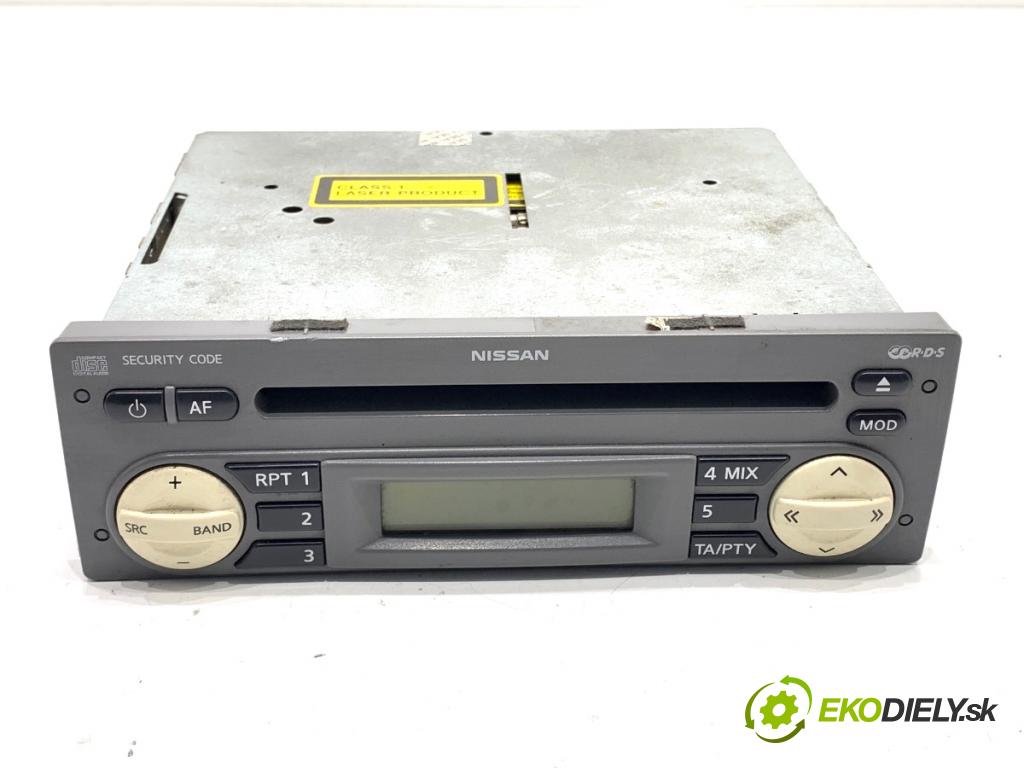 NISSAN MICRA K12 liftback 2003 48 kW 1.5 dCi 1461 RADIO 7642346318 (Audio zariadenie)