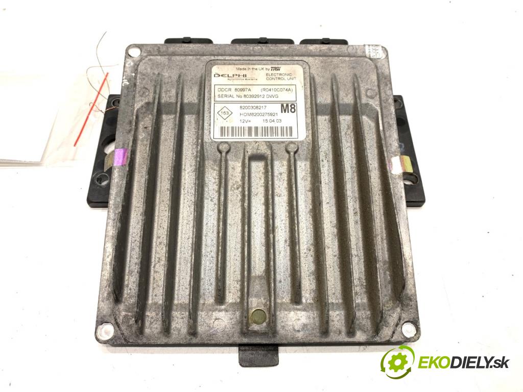 NISSAN MICRA K12 liftback 2003 48 kW 1.5 dCi 1461 riadiaca jednotka Motor 8200308217 (Riadiaca jednotka)