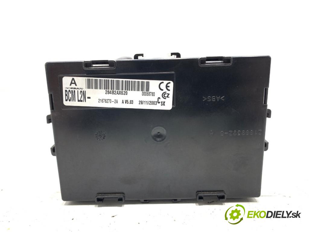 NISSAN MICRA K12 liftback 2003 48 kW 1.5 dCi 1461 Modul BCM 284B2AX620 (Riadiaca jednotka ostatné)