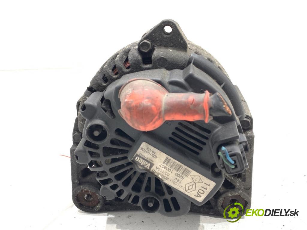 NISSAN MICRA K12 liftback 2003 48 kW 1.5 dCi 1461 Alternátor 8200100907 (Alternátor)