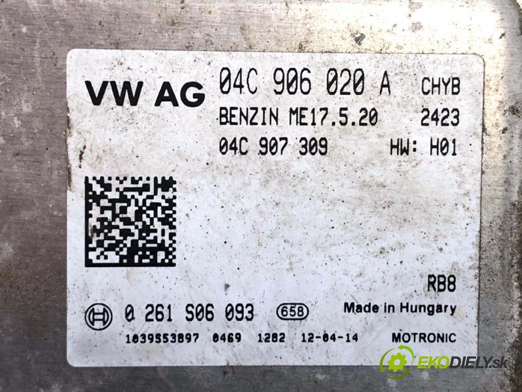 VW UP! liftback 2012 55 kW 1.0 999 riadiaca jednotka Motor 04C906020A (Riadiaca jednotka)