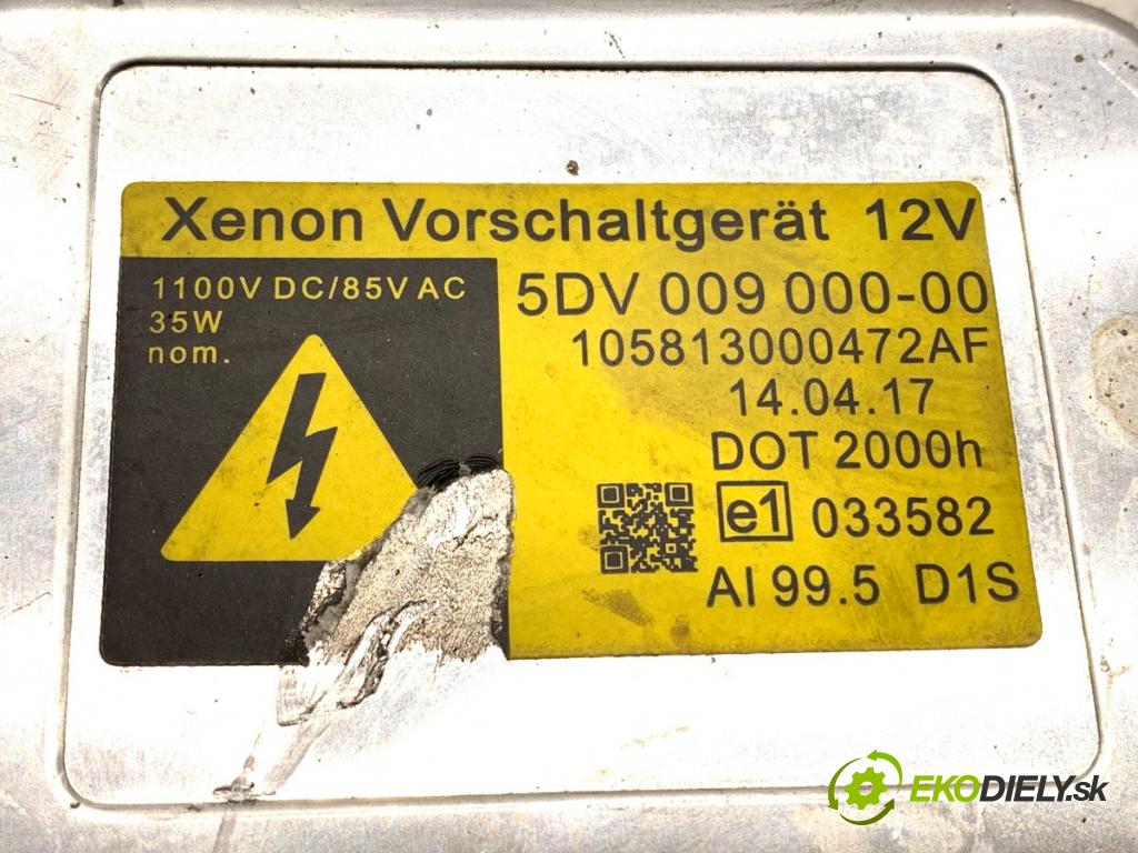 SKODA SUPERB II liftback 2008 125 kW 2.0 TDI 1968 Menič XENON 5DV009000-00 (Riadiaca jednotka xenónu)